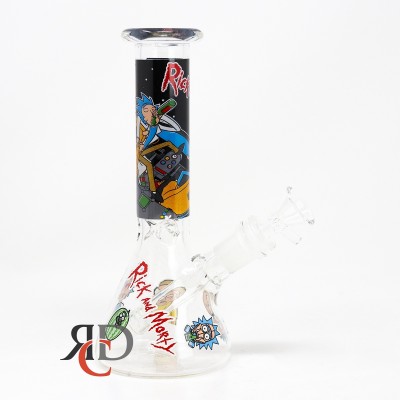 WATER PIPE BEAKER GLOW IN DARK WP1099 1CT